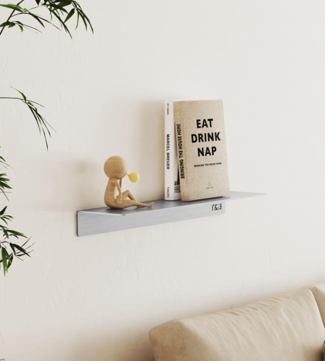 TB HYLDE - LARGE T1 - BØRSTET ALU