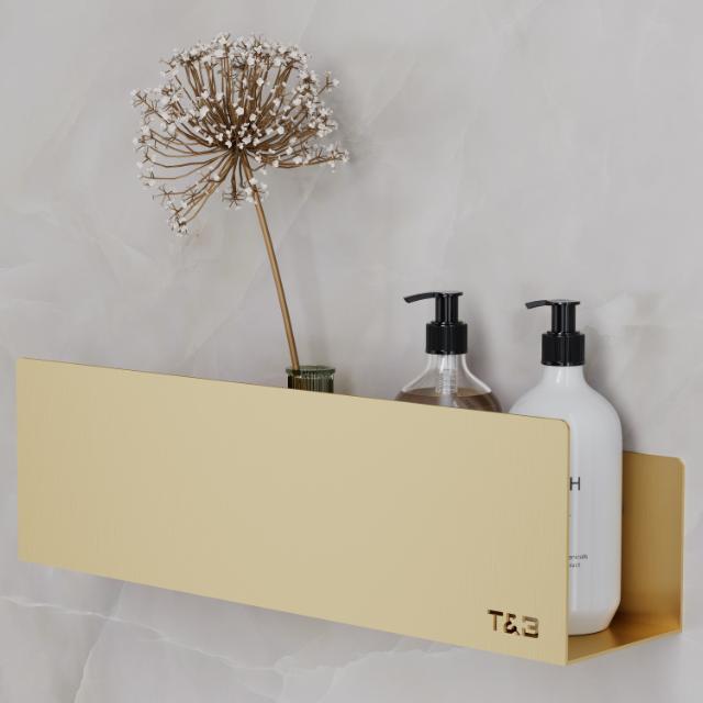 TB HYLDE - LARGE T2 - BØRSTET GULD