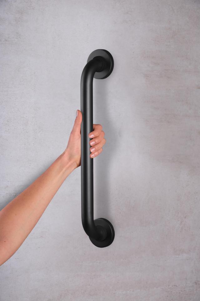 RIDDER ASSISTENT BADEKARSGREB - 45 CM - SORT ALU