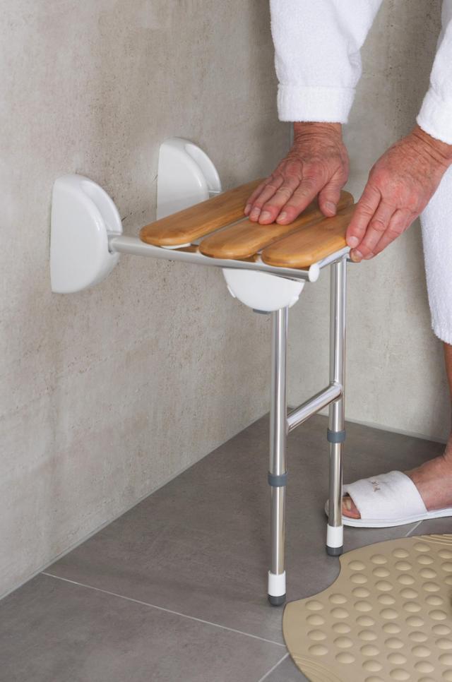 RIDDER *ASSISTENT STØTTEBEN T/ VÆGSÆDE - KROM