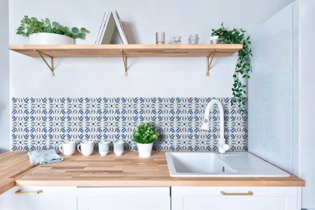 D-C-FIX - VÆGFLISER - CUBIA BLUE