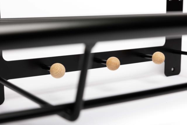 LASTEN SIR JAMES 7 - 65 CM - HATTEHYLDE - SORT/EG