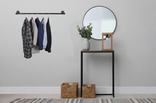 SIMPLE RACKS BROOKLYN BØJLESTANG - 111 X 34 CM