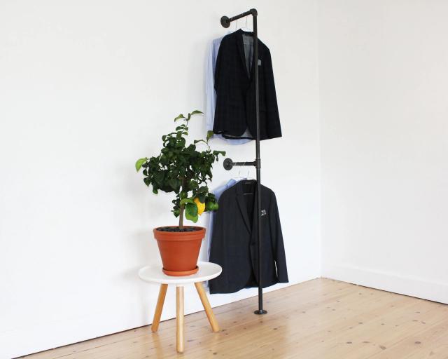 SIMPLE RACKS LONG ISLAND CITY TØJSYSTEM - H:210 X D:105 CM